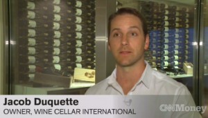 Jake Duquette owner of Wine Cellar International Florida on CNN